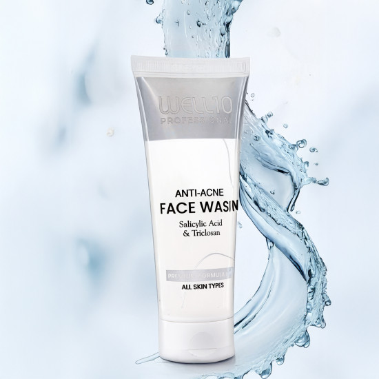 Well 10 Anti Acne Face  Wash