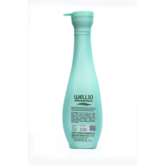 Well10 Keratin Alovera Shampoo 500 ml