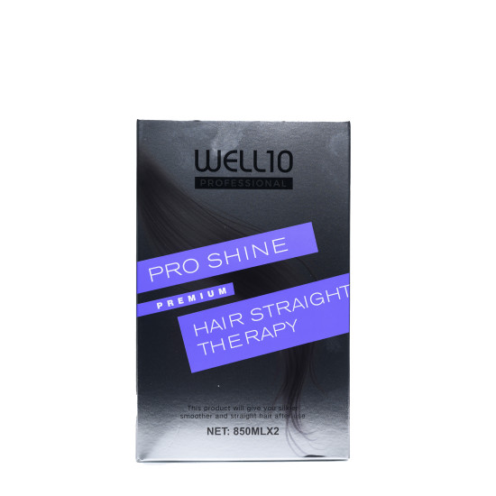 Well 10 Professional Shine Premium Hair Straight Therapy 850 ml